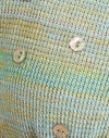 Green Metallic with Shell Buttons