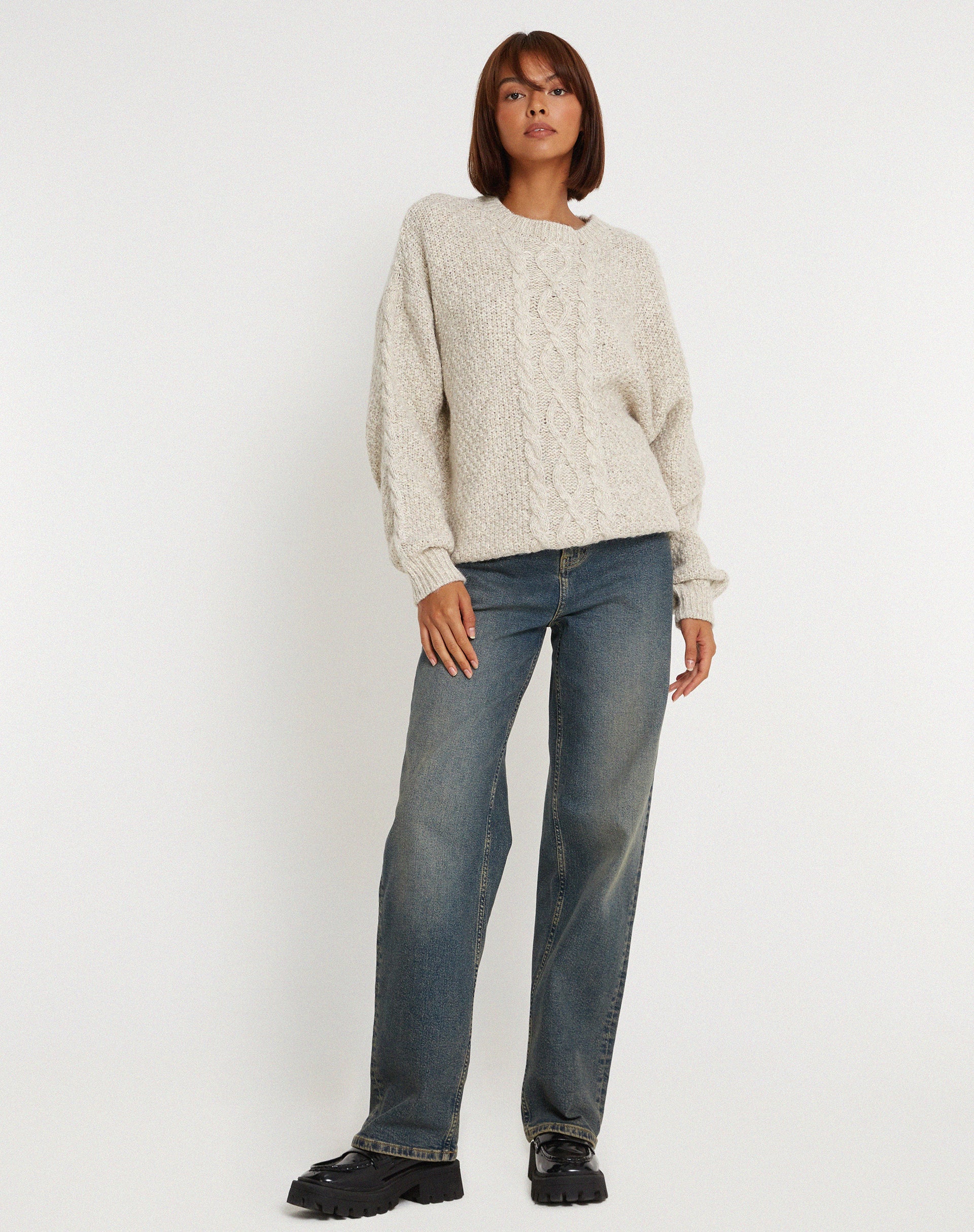 image of Chalih Jumper in Oatmeal