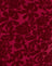 Flocked Mesh Flower Cherry