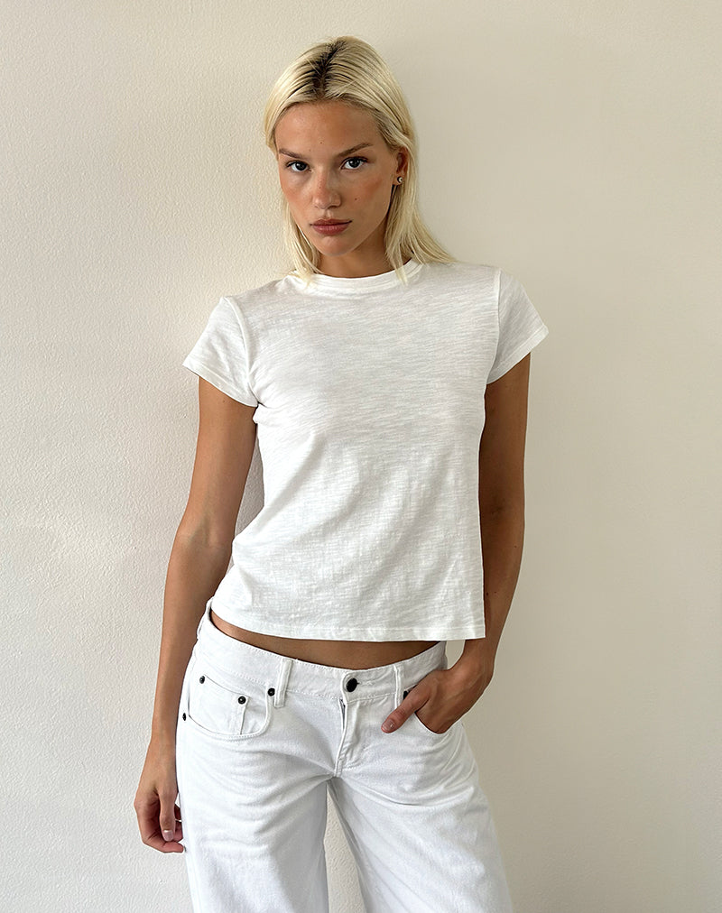 Image of Clio Baggy Tee in Ivory