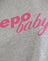 Grey Marl with Nepo Baby Graphic