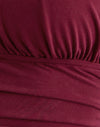 Cupro Dark Red