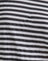 Ivory with Charcoal Stripes