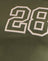 Rayon Jersey Grape with '28' Graphic