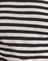 Sheer Jersey Black and White Stripe