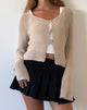 Image of Devita Long Sleeve Knitted Top in Natural