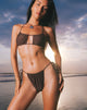 Image of Leyna Bikini Bottom in Coconut Brown