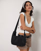 Image of Boa Sling Bag in Black with Buckle