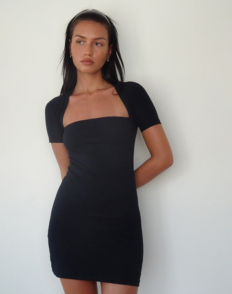 Drequa Mini Dress in Black