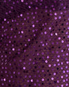 Sequin Knit Plum Wine
