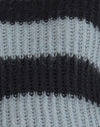  Grey and Charcoal Stripes