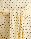Butter Yellow with Micro Polka Dots