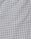 Mini GIngham Blue and Grey