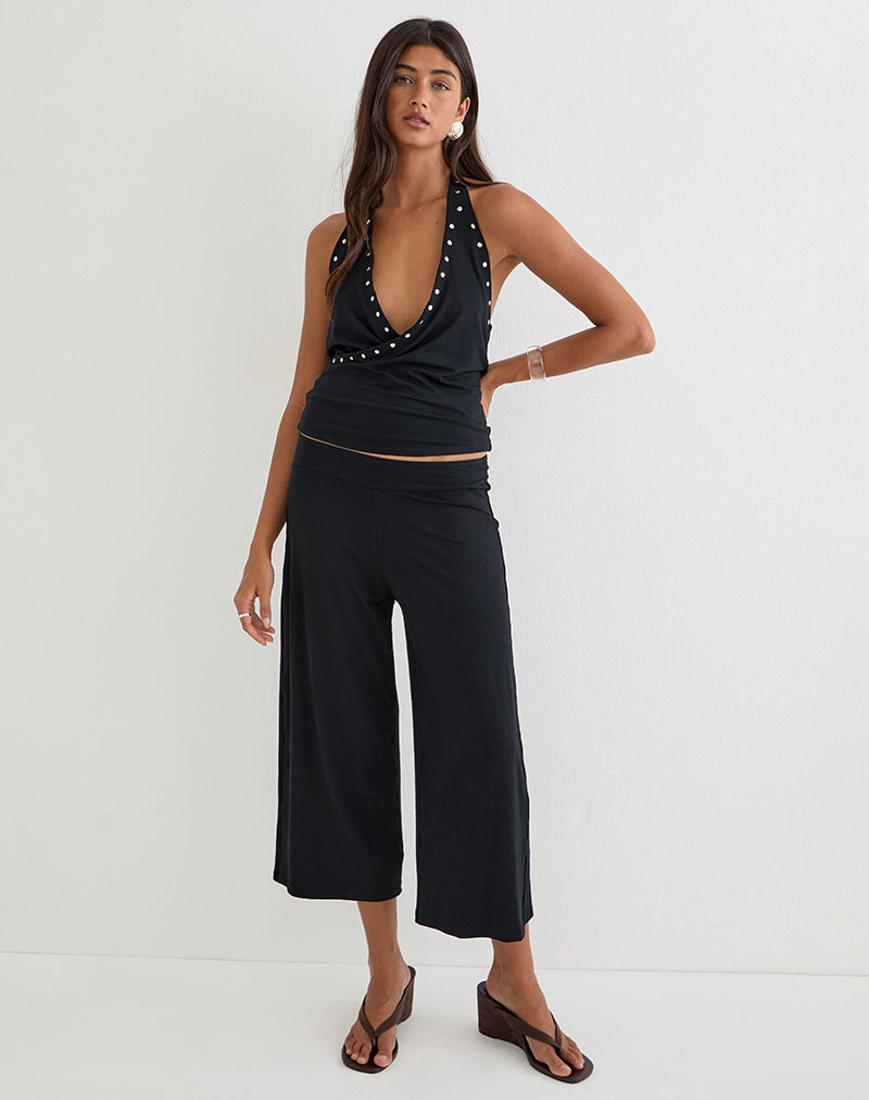 Image of Ano Capri Trousers in Black