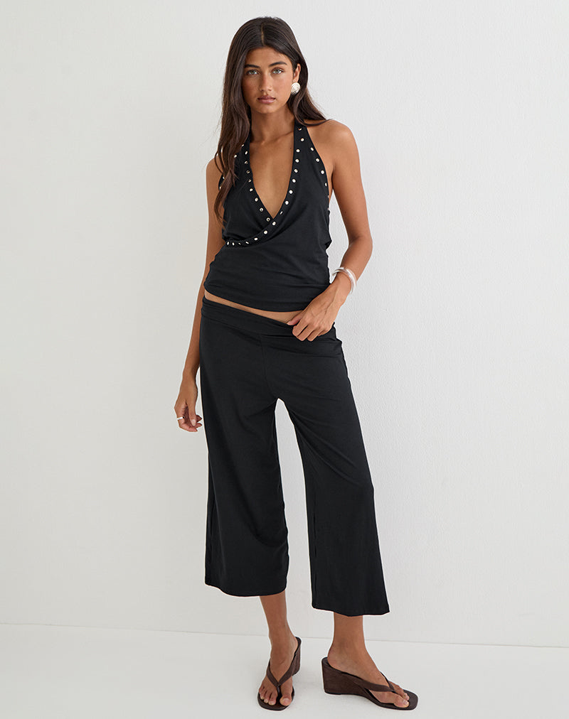 Ano Capri Trousers in Black