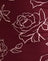 Outline Rose Maroon