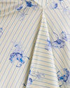 Floral Stripe Cream