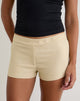 Image of Wesara Short in Tailored Buttercream