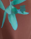Brown with Blue Desert Rose