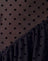 Polka Black Flock