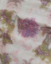 Floral Sequin White Purple