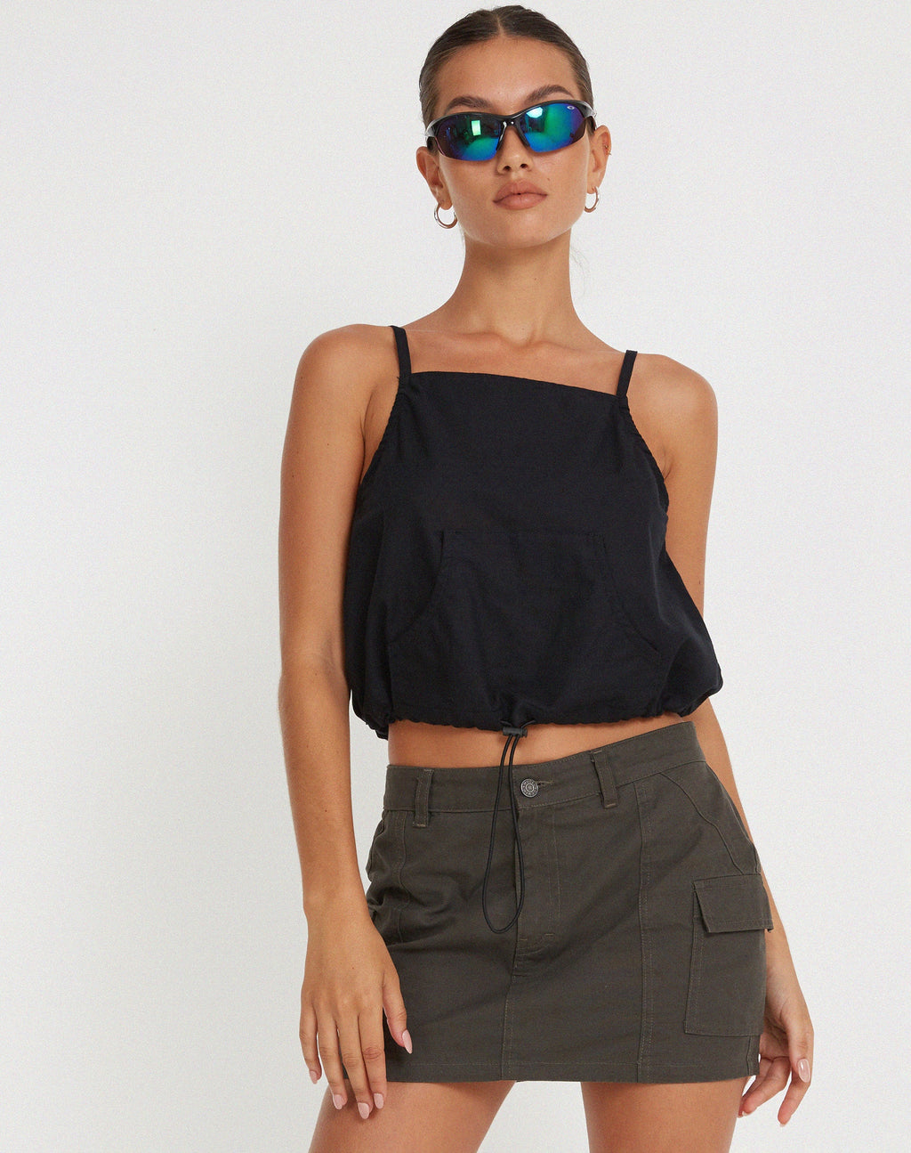 Gret Cargo Top in Black