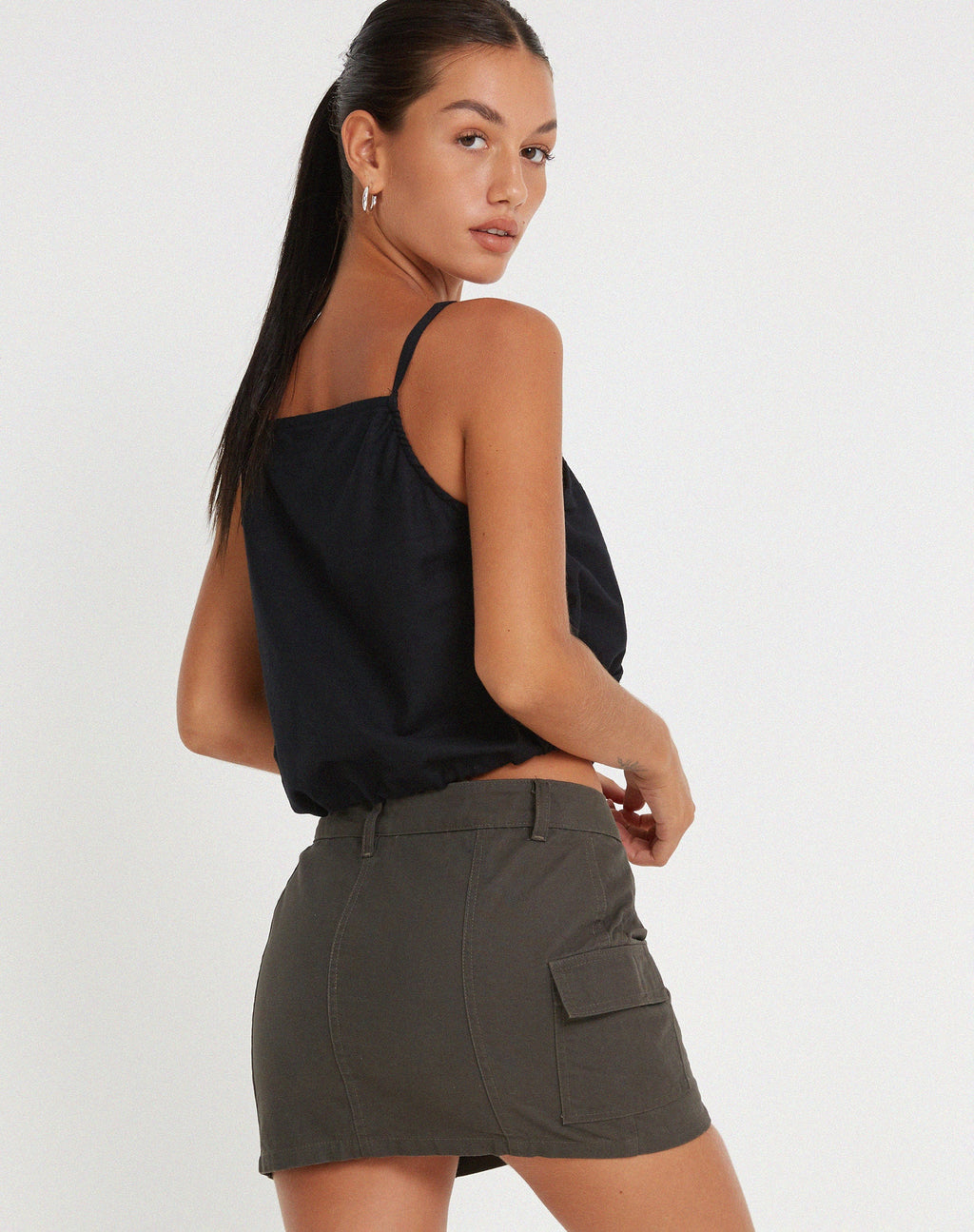 Gret Cargo Top in Black