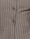 Pinstripe Brown