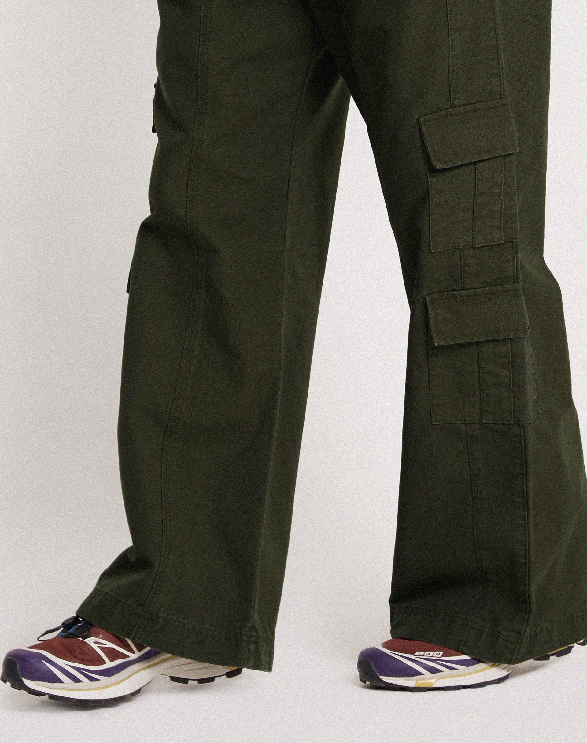 Image of Hansa Cargo Trouser in Dark Olive