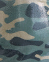 Camo Sequin Khaki Green