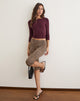 Image of Priu Capri Trouser in Rar Leopard Brown