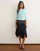 Image of Sumiatun Midi Skirt in Black
