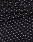 Black with Micro Polka Dots