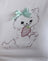 White with Strawberry Cat Print