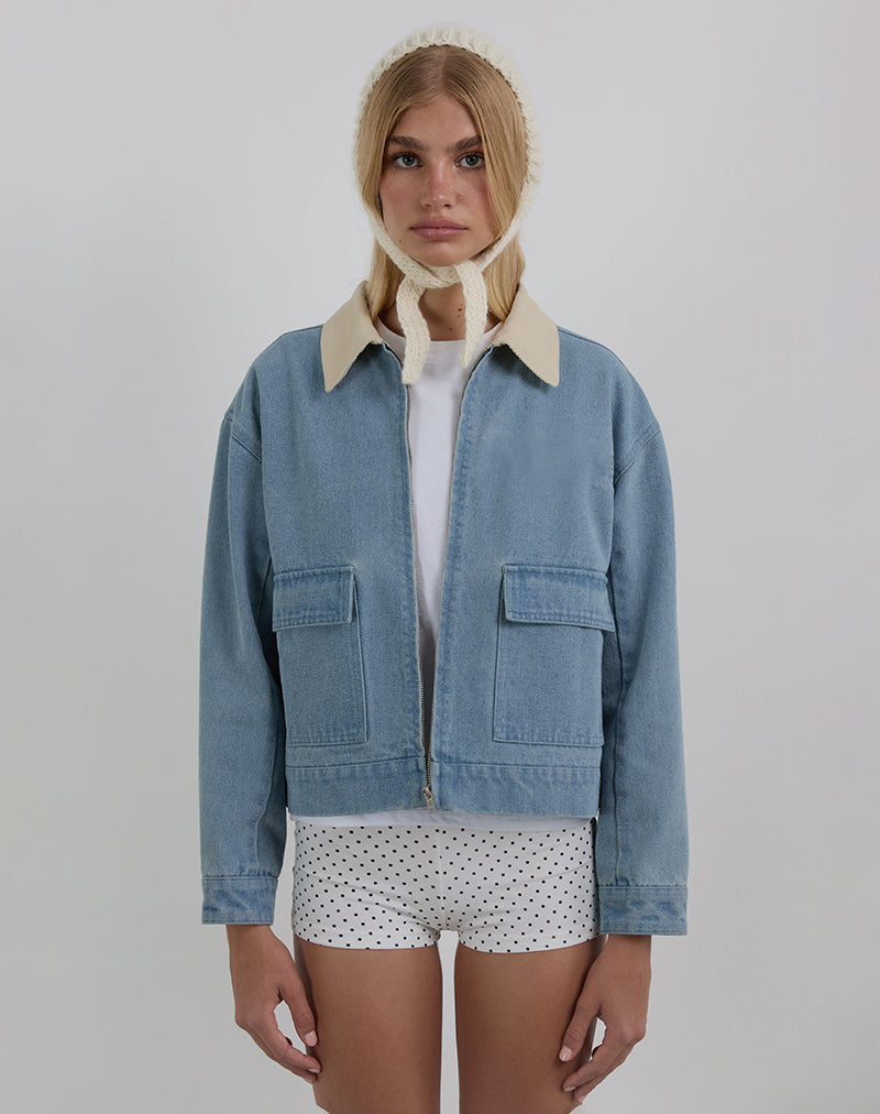 Kahyun Jacket in Denim Light Wash
