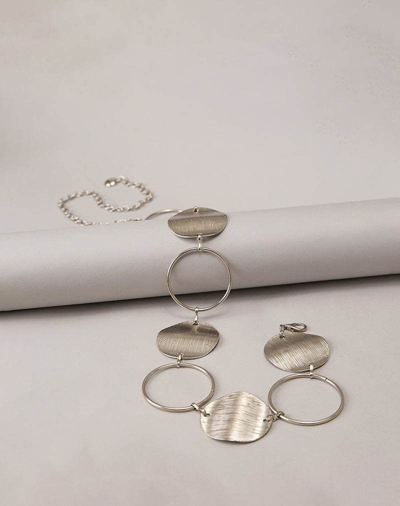 Image of Kiana Round Belt in Silver