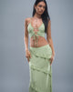 Image of Koen Cut Out Top in Mint Sage