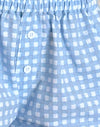 blue gingham