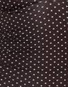 Micro Polka Brown