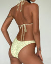 Image of Farida Bikini Bottom in Paisley Fun Yellow