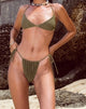 image of Leyna Bikini Bottom in Khaki