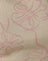 Khaki Hibiscus Doodle Pink