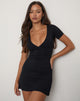 Image of Letiria Mini Dress in Black
