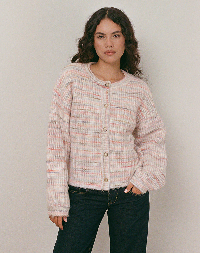 Image of Luciana Cardi in Brushed Knit Multicolour