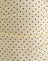 Cream with Black Micro Polka Print