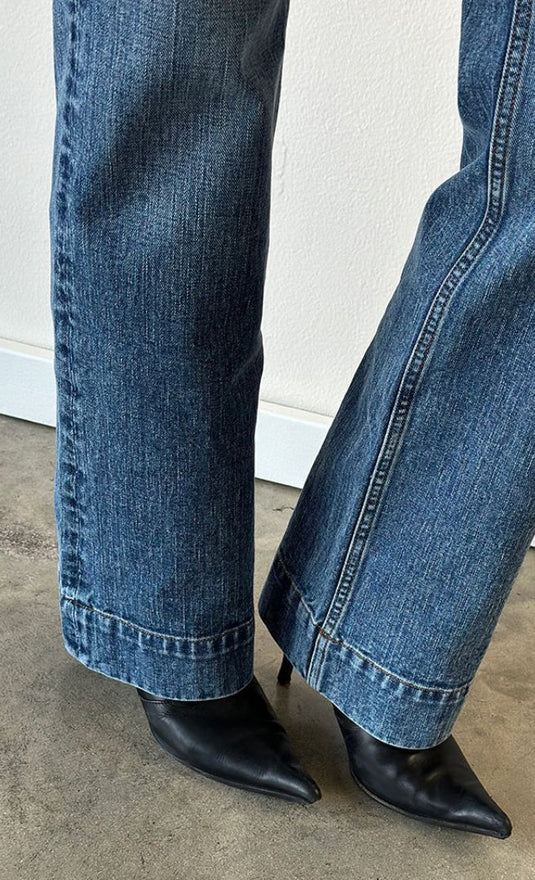 Low Rise Bootcut