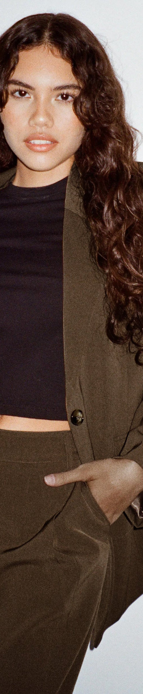 image of Maiwa Blazer in Truffle