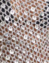 Crochet Knit Silver