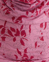 Stencil Flower Pink