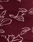 Outline Rose Maroon